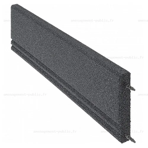 Bordure de sol epdm extérieur en caoutchouc 